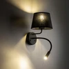 Kinkiet do czytania su USB MAJA Juodas 10203 TK Lighting