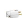 Kištukas kampu LEGRAND,16A, 230V, baltos spalvos