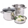 Kitchen Craft KitchenCraft makaronų puodas su sieteliu ir garinimo krepšeliu