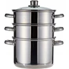Kitchen Craft KitchenCraft plieno garintuvas 5 l, 3 lygiai, sidabrinis, KCCVSTEAM22