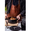 KitchenAid Ketaus ketaus puodas 22cm 3,3l matinis juodas virimui