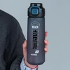 Kite 760ml sportinis buteliukas su šiaudeliu, pilkas