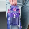 Kite Vandens buteliukas vaikams su Kuromi dizainu, 500 ml, violetinis