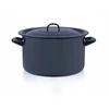 Klasikinis emaliuotas puodas su dangčiu 28 cm 10 l METALAC