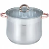 Klausberg GASTRONOMINIS PUODAS, AUKŠTAS 13L 28cm SU dangteliu, INDUKCINIS, Plieninis