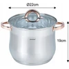 Klausberg Puodas su pokrywą 22cm 7L KB-7792