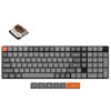 Keychron K17 Max RGB Brown Switch Wireless Low Profile Klaviatūra (Juodas) [K17M-H3].