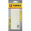 Klijų lazdelės TOPEX 8x100mm, skaidrios, 12 vnt.