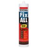 Klijuojantis hermetikas SOUDAL Fix ALL High Tack 290 ml, Pilka
