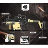 Klocki konstrukcyjne Mould King 14031 Pistolet Kriss Vector 1558 el.