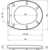 Euroliux Klozeto dangtis MA-021AM