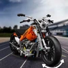 K&M Konstrukciniai blokai chopper technic motociklas 436 elementai (436vnt)