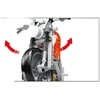 K&M Konstrukciniai blokai chopper technic motociklas 436 elementai (436vnt)