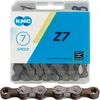 KMC Z7 dviračio grandinė 6/7/8 eilės 114 jungčių ORIGINALAS + DĖŽĖS dangtelis