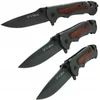VILKS KNIFE Sulankstomas kišeninis peilis SURVIVAL Daugiafunkcis taktinis PLIENAS + MEDIENA SHARP