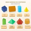 Knyga apie kietųjų kūnų geometriją – Montessori knyga 3D erdviniam mąstymui