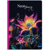 Lastva Knyga A5 96lap 70g lang NEON FLOWERS