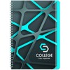 Lastva Knyga su spirale B5 150lap 70g lang COLLEGE