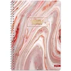 Lastva Knyga su spirale A4 80lap. 70g MARBLE linija