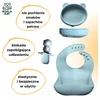 Koala Kay Rinkinys 3in1 Silikoninis seilinukas, dubuo, stalo įrankiai, reguliuojamas, seifas