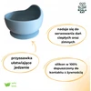 Koala Kay Silikoninis apvalus dubenėlis kūdikių maistui su siurbtuku Be BPA