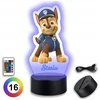 Koala Wood 3d Led Naktinė Lempa "čempionas" Vaikams, Paw Patrol