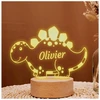 Koala Wood Lampka Nocna Prezent na chrzciny roczek dla noworodka personalizowana plexi