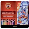 Koh I noor Spalvoti kokybiški pieštukai Polycolor 24sp
