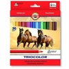 Koh-i-noor Triocolor kreidelės, 36 spalvos, ergonomiškos