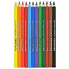 Koh-i-noor Triocolor storos spalvos pieštukinės kreidelės, 12 vnt.