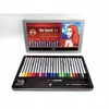 Koh-i-noor Wax Aquarell akvarelinės kreidelės 24 spalvos + priedai