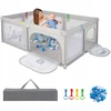 Kojec dla dziecka costway duży 205 x 147 x 68 + 49 piłeczek