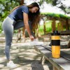 Cecotec Maišytuvas | Power Titanium 900 ProGo | Tabletop | 900 W | Jar capacity 2x0.57 L | Ice crushing | Juodas