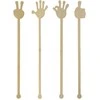 Kokteilių maišikliai Pure Hands Papstar 21cm/100vnt.