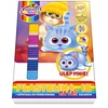Koma-plast Sweet Colours plastilinas, 16 spalvų + mentelė