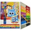 Koma-plast Sweet Colours plastilinas, 16 spalvų + mentelė