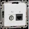 Antenos ir kompiuterio lizdas SCHNEIDER SEDNA DESIGN