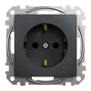 Schneider Electric Kompiuterio ir antenos lizdas SCHNEIDER Sedna Design, antracitas; SDD114469T