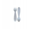 EZPZ Mini Utensils pastelinis pilka