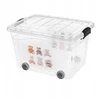 Kon-Plast Pojemnik Roller Box na zabawki (misie) su pokrywą 40L