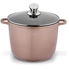 Konighoffer Pollo Rose Gold puodas 6.8l, 24cm, indukcijai, su dangčiu