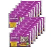 Konservuotas ėdalas katėms WHISKAS, su vištiena ir kalakutiena, 4 x 85 g