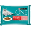 Šlapias kačių maistas ONE, vištiena, 4 × 85 g