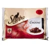 Ėdalas katėms SHEBA, įvairios mėsos rinkinys, maišeliuose, 4 x 85 g