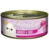 Aatas Cat Creamy vištiena&amp;Crab konservas katėms 80g