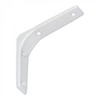 Velano Konsolė WSM Metalinė Balta 130x130 mm (12 kg apkrova)