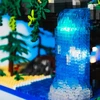 KONSTRUKCINIAI BLAKAI JAPANIŠKAS SODAS ZEN HOUSE CHERRY + LED SET 2705 EL.
