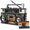 KONSTRUKCINIAI BLAKAI RETRO BOOM BOX RADIJO KASETĖS ĮRAŠYMAS 3D 168 EL