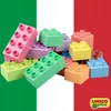 KONSTRUKCINIAI BLOKAI UNICO PASTEL BUCKET 2IN1 STATYBINĖ PLOKŠTE
