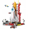 Konstrukciniai blokeliai Kalėdų Senelio dovana SPACE ROCKET 506 vnt.Cosmos